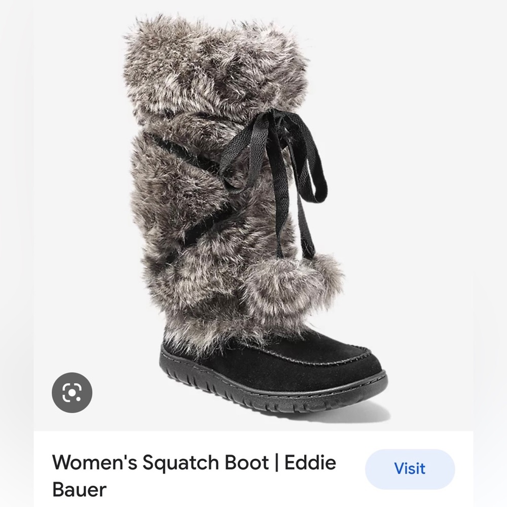 Womens Squatch Boot - Eddie Bauer size 6.5
